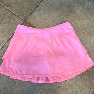 Girls pink Ivivva tennis skirt size 10 $20